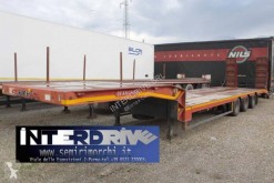 De Angelis carrellone pianale cin rampe deangelis semi-trailer used heavy equipment transport