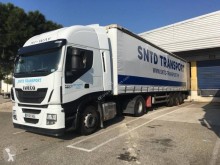 Semitrailer Samro skjutbara ridåer (flexibla skjutbara sidoväggar) begagnad