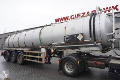 Semirimorchio Wabco Whale Tankers S.S VAC , ADR ,30.000l , STEEL 316 cisterna prodotti chimici usato