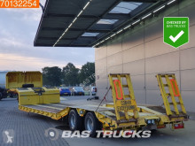Langendorf 2x Hydr. Steeraxle Winch semi-trailer used heavy equipment transport