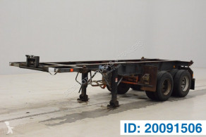 Flandria 20 ft skelet* semi-trailer used container