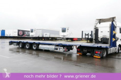 HRD MEGA PLATEAU TIEFLADER 960 mm AZB LENKACHSE semi-trailer used heavy equipment transport