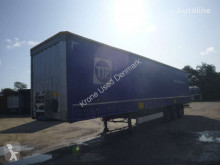 Semitrailer Krone Profi Liner skjutbara ridåer (flexibla skjutbara sidoväggar) begagnad