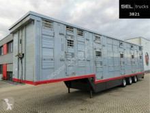 Semirimorchio Pezzaioli SAV 35 / 3 Stock / Liftachse / Hubdach rimorchio per bestiame usato