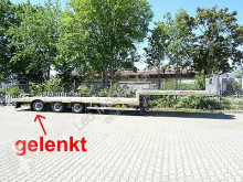 Möslein heavy equipment transport semi-trailer 3 Achs Tieflader für Fertigteile, Maschinen ode