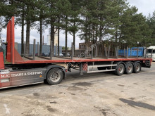KWB AWB BPW - STEEL CARRIER / VERY STRONG PLATFORM --- ZWARE PLATEAU OPLEGGER / STAALDRAGER --- BE PAPIEREN semi-trailer used flatbed