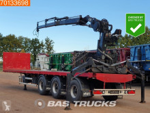Полуприцеп Renders ROC 12.27E HIAB 165R F3 Crane Liftachse 2x Lenkachse платформа б/у