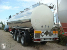 Trailer BSLT INOX tweedehands tank chemicaliën