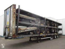 Semirimorchio telaio LAG , STACK OF 5 MEGA TRAILERS , 3 BPW AXLE , 2 RIJSTANDEN , DRUM BRAKES , AIR SUSPENSION