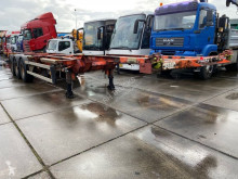 Semi remorque porte containers Van Hool 5 PIECES 3 AS - BPW + DOUBLE BDF SYSTEM