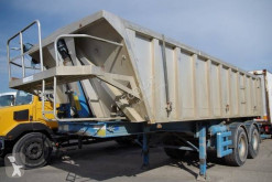 Stas semi-trailer used construction dump