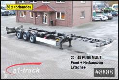 Návěs podvozek Schmitz Cargobull SCF 24 G -45 EURO Multi 20 bis 45 , Front + Heckauszug