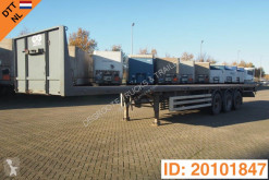 Renders flatbed semi-trailer Plateau
