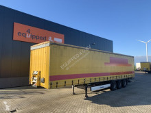 Sættevogn glidende gardiner Krone BPW+DRUM, taillift (2.000kg), timberstakes
