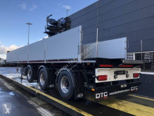 Naczepa platforma burtowa Pacton kraanoplegger met Kinetic 13R-2X (Lichte combinatie)