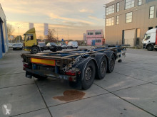 Semirremolque Van Hool Container Chassis / 20-30-40-45FT / MB + Disc / 2x Extendable portacontenedores usado