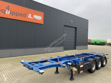 Semirimorchio Groenewegen 20FT/30FT, valid ADR (EX/II, EX/III, FL, AT), ALCOA, NL-Chassis, APK 22-6-2021, 80% banden usato