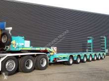 Semi reboque Doll S7E-S7 / 7 ACHS / 109.000 KG / PANTHER / RAMPEN / EXTENDABLE porta máquinas usado