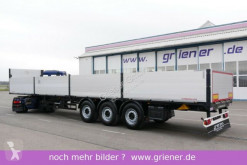 Schwarzmüller flatbed semi-trailer S1 / BAUSTOFF 1000 mm bordwände neue bremse