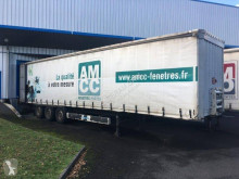 Semitrailer Krone SD skjutbara ridåer (flexibla skjutbara sidoväggar) begagnad