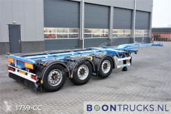D-TEC FLEXITRAILER | 2x20-30-40-45ft HC * DISC BRAKES * APK 02-2021 semi-trailer used container