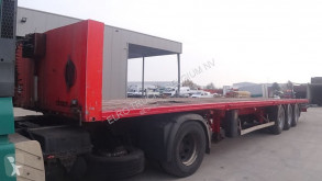 Naczepa Samro SR 334 DAR (ROR-axles / DRUM BRAKES / FREINES TAMBOUR) platforma używana