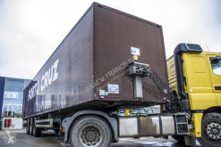 Semirremolque Samro S33-CAISSE FOURGON furgón usado