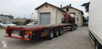Trailor PLATEAU GRUE semi-trailer used flatbed
