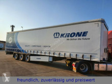Semi reboque caixa aberta com lona Krone * SD * PR.PL * ALCOA * LIFTACHSE * BESCHÄDIGT *