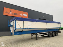 Semi remorque déchargeur automatique Bulthuis (transport) bandlosser met 2 standen, 51m3 volume, alu chassis, SAF+intradisc, gewicht, 4.950KG