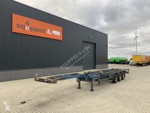 Schmitz Cargobull 45FT HC, BPW+drum, 2x extendable, NL-chassis semi-trailer used container