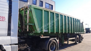 MOL K85F/20T/37ST (8 TIRES / BELGIAN TRAILER / CHASSIS AND CABIN STEEL / 37 m³) semi-trailer used tipper