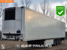 Krone Vector 1950 Doppelstock Blumenbreit Trennwand Liftachse semi-trailer used mono temperature refrigerated