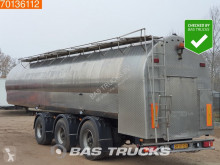 Lako Jansky 35.000 Ltr / 1 / Milk Pump + Counter 2x Lenkachse Liftachse semi-trailer used food tanker
