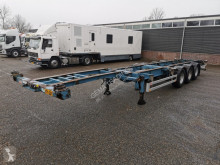 Semi remorque porte containers Pacton TXC339 3-assen SAF - Trommelremmen - 2x 20FT 1x 40FT - 4700kg - 07/2021 APK (O478)