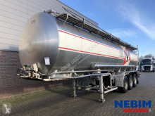 Sættevogn citerne Burg B.P.O, 12 24 Z - INOX 29.065L - 3 COMP.