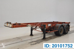 Semi remorque porte containers Fruehauf Skelet 20 ft