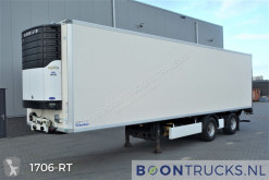 Yarı römork Krone SZ + CARRIER | STUURAS * LIFTAS * 2.5T LAADKLEP * APK 11-2021 soğutucu tek ısılı ikinci el araç