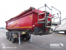 Semi remorque Schmitz Cargobull Semitrailer Tipper Steel half pipe body 24m³ benne occasion
