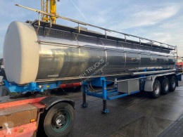 Semirimorchio Dijkstra 3 AS + TANK 24500 LITER cisterna usato
