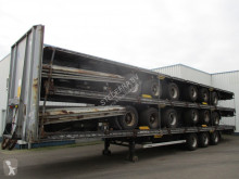 LAG 5 stack Mega Trailers , 3 BPW Axles , 2 Driving Positions , Drum Brakes , Air Suspension semi-trailer used flatbed