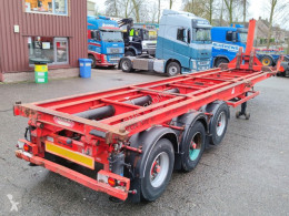Semitrailer containertransport KIEPCHASSIS 20/30FT TIPPER 3-assen SAF (O490)