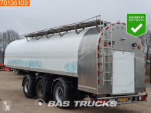 Lako Jansky 35.000 Litr / 1 / Milk Pump + Counter 2x Lenkachse Liftachse semi-trailer used food tanker