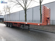 Trailer Castera open laadbak Steel suspension tweedehands platte bak