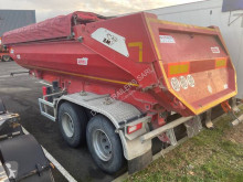 نصف مقطورة حاوية حاوية قلابة للأشغال العمومية Marrel 2 essieux porte hydraulique double effet