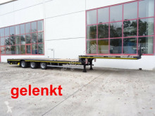 Semirimorchio Möslein 3 Achs Tieflader für Fertigteile, Maschinen, Co cassone usato