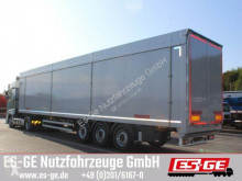 Félpótkocsi Reisch 3-Achs-Schubbopdenauflieger 91,6 m³ használt furgon