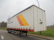 SAF VOGELZANG 1-Axle City / / Steering Axle / Loading Lift semi-trailer used tautliner