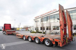 Semitrailer maskinbärare Faymonville 4-axle, stretched, height 85 cm, width 2.75 m, 2 steering axles, SAF