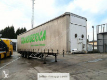 Fruehauf full steel frame tri axle 34 ton with lifting roof semi-trailer used tautliner